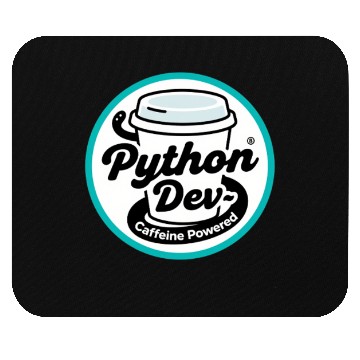 Discover Python Developer – Caffeine Powered Mouse Pads