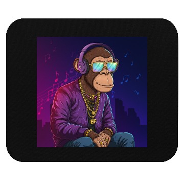 Discover Chill Vibes Gorilla Art Mouse Pads