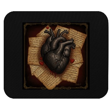 Discover Gothic Love Mouse Pads