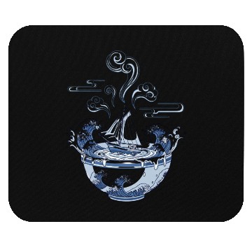 Discover Storm in a Teacup - Nautical Art Mouse Pads