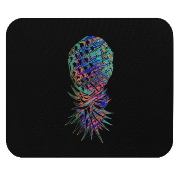 Discover Neon Pineapple Mouse Pads