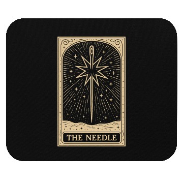 Discover The Needle – Stitch Witch Tarot Card Mouse Pads