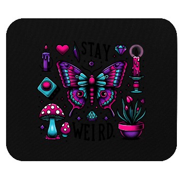 Discover Halloween Stay Weird Mouse Pads