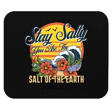 Discover Beach Faith Based Jesus Mouse Pads