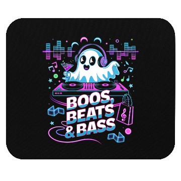 Discover Boos Beats & Bass Halloween Mouse Pads – DJ Ghost