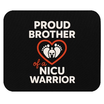 Discover NICU Sibling Preemie Big Brother Big Sister Mouse Pads