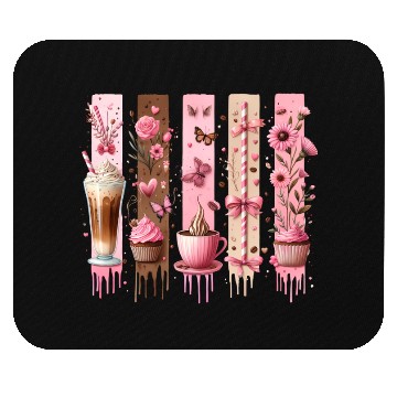 Discover Coquette Coffee Lover Mouse Pads