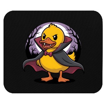 Discover Spooky Rubber Duck Halloween Mouse Pads