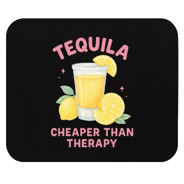 Discover Tequila therapy Lemon Summer Mouse Pads
