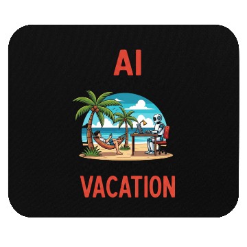 Discover AI took my job Mouse Pads