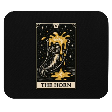 Discover The Horn – Mead Tarot Drinking Ritual Card Mouse Pads