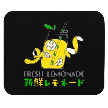 Discover Fresh Lemonade Jar Whimsical Mouse Pads