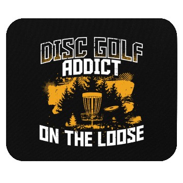 Discover Disc Golf Ultimate Frisbee Mouse Pads