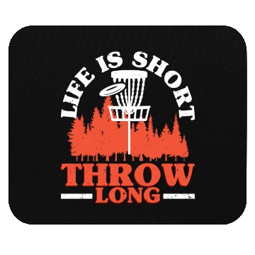 Discover Disc Golf Throw Long Mouse Pads