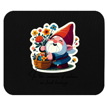 Discover A Gnomes Embrace Mouse Pads