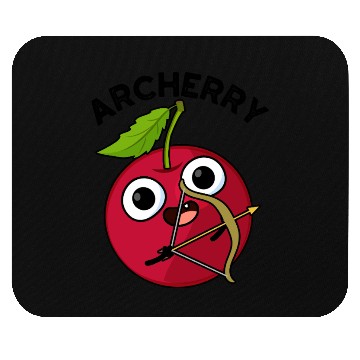 Discover Archerry Funny Fruit Archery Pun Mouse Pads