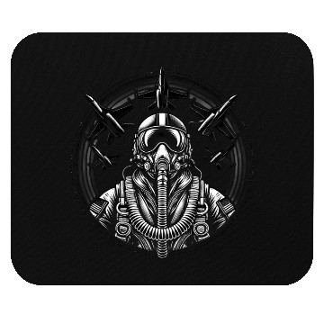 Discover Jet Pilot - Air Force Mouse Pads