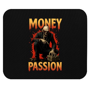 Discover Money Passion - Greed To Cash Mouse Pads