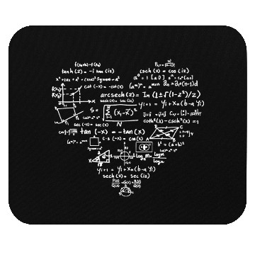 Discover I Love Math Science Math Teacher Student Mouse Pads