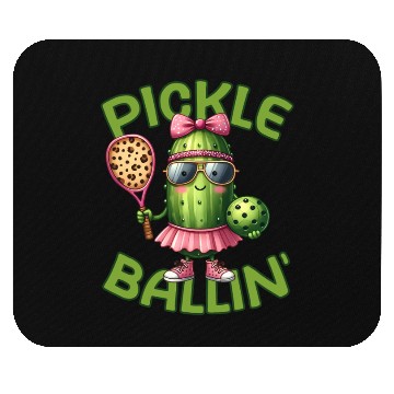 Discover Pickle Ballin Pickleball Dink This Mouse Pads