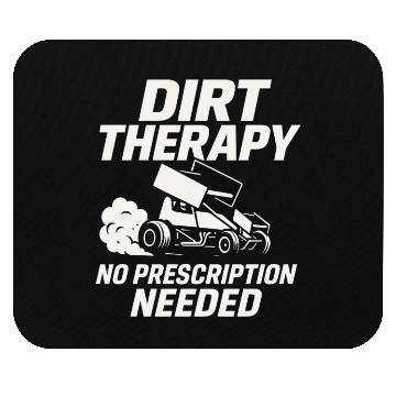 Discover Sprint Car Racing Dirt Track Speed Oval Race Mouse Pads