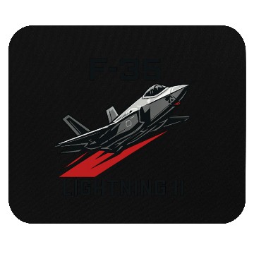 Discover F-35 Lightning II Stealth Fighter Jet Art Mouse Pads