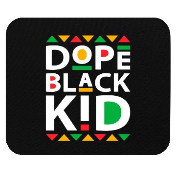 Discover Dope black kid black history month Mouse Pads