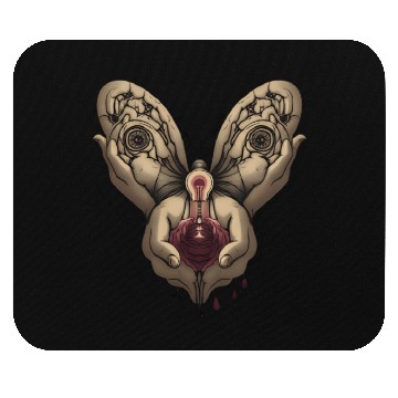 Discover Butterfly and lamp Mouse Pads