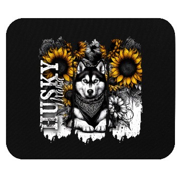 Discover Husky Mama Mouse Pads