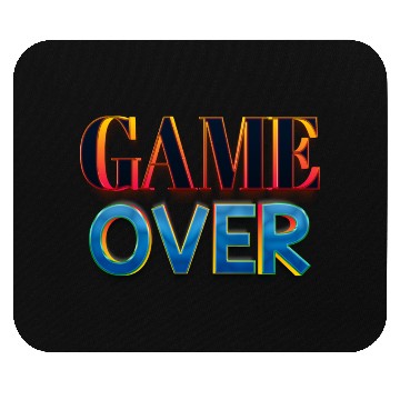 Discover Game over Mouse Pads