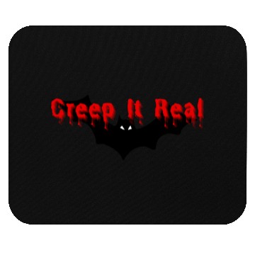 Discover Creep It Real – Halloween Bat Design Mouse Pads