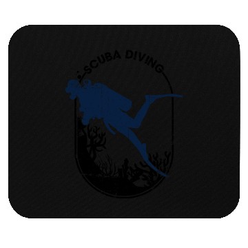 Discover Scuba diving Mouse Pads