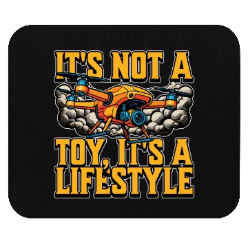 Discover Drone Enthusiast It's Not A Toy Loves Drone Flying Mouse Pads