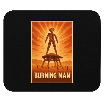 Discover Burning Man Mouse Pads