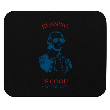 Discover running is cool Mouse Pads