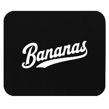 Discover Bananas - Fun Vintage Style Fruit Mouse Pads