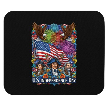 Discover US independence day Mouse Pads