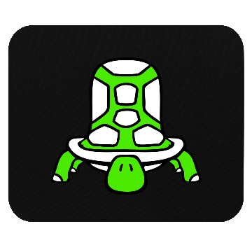 Discover Turtle cute big turtle shell sweet comic cartoon Mouse Pads