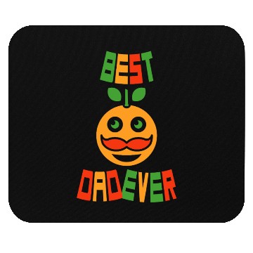 Discover Best Orange Dad Ever Mouse Pads