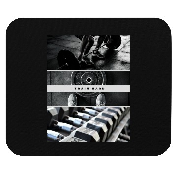 Discover Train Hard Mouse Pads
