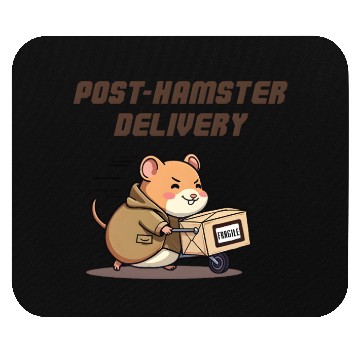 Discover Post-Hamster Delivery Mouse Pads