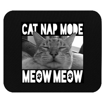 Discover Cute Sleeping Kitty - Meow Meow Mouse Pads