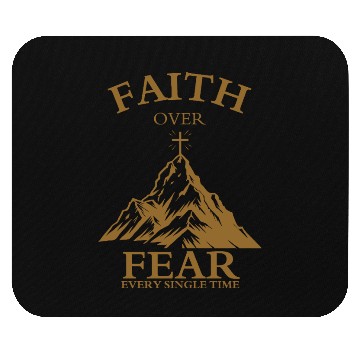 Discover Faith Over Fear Mouse Pads