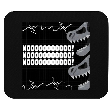 Discover The NOOOO Skull Mouse Pads