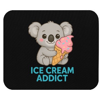Discover Ice Cream Addict Mouse Pads