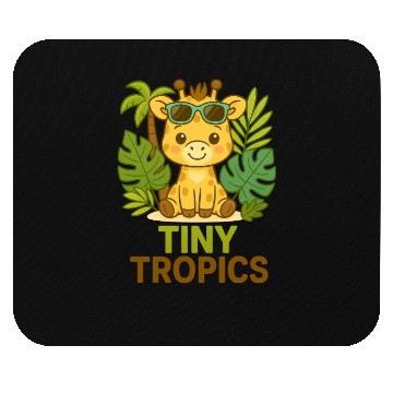 Discover Tiny Tropics Giraffe Mouse Pads