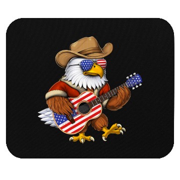 Discover American Bald Eagle Mouse Pads