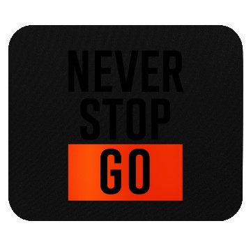 Discover Don’t Quit – Keep Going Bold Mouse Pads