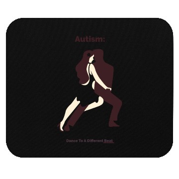 Discover Autism: Dance To A Different Beat Mouse Pads