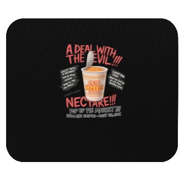 Discover A Deal with Noodle – Cup Noodle Street Art Design Mouse Pads